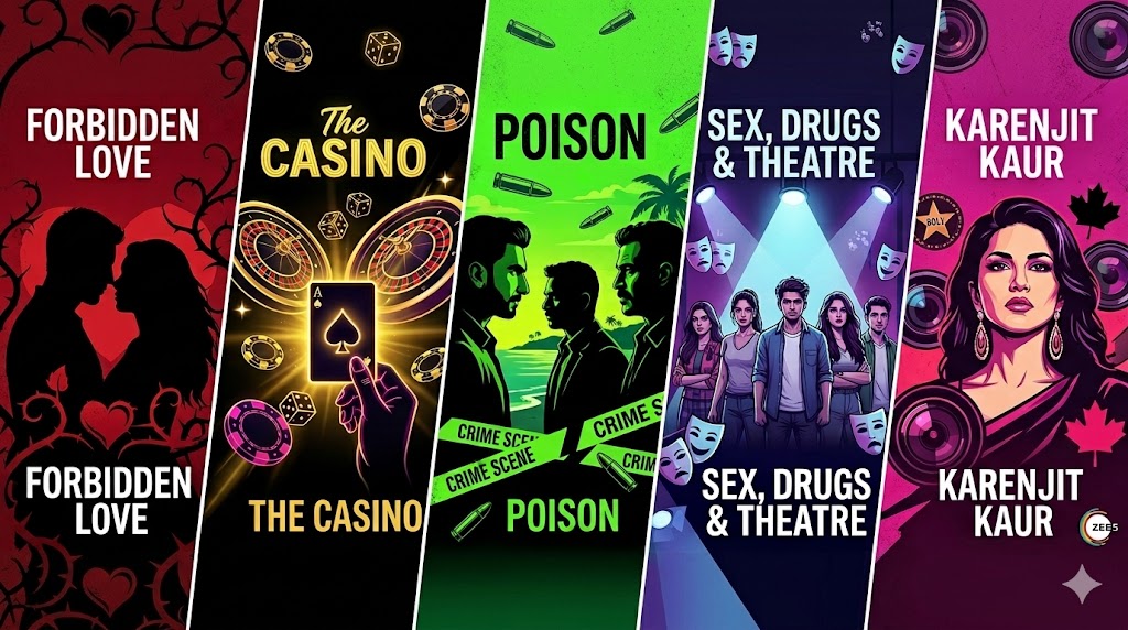 Hot web series on zee5